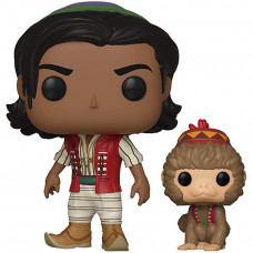 Фигурка Funko POP! Vinyl: Disney: Aladdin (Live): Aladdin with Abu