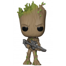 Фигурка Funko POP! Bobble: Marvel: Avengers Infinity War: Groot with Gun