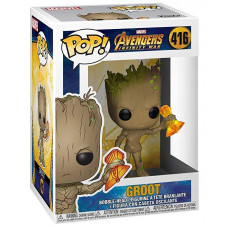 Фигурка Funko POP! Bobble: Marvel: Avengers Infinity War: Groot with Stormbreaker