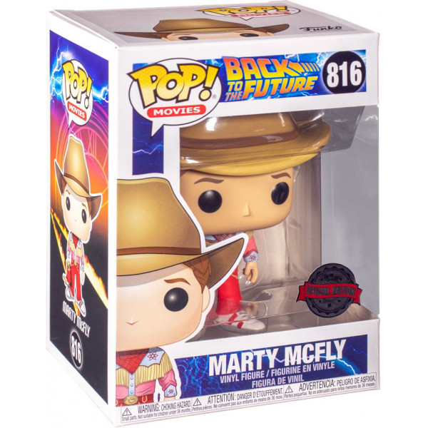 Фигурка Funko POP! Vinyl: BTTF: Marty McFly Cowboy (Эксклюзив)