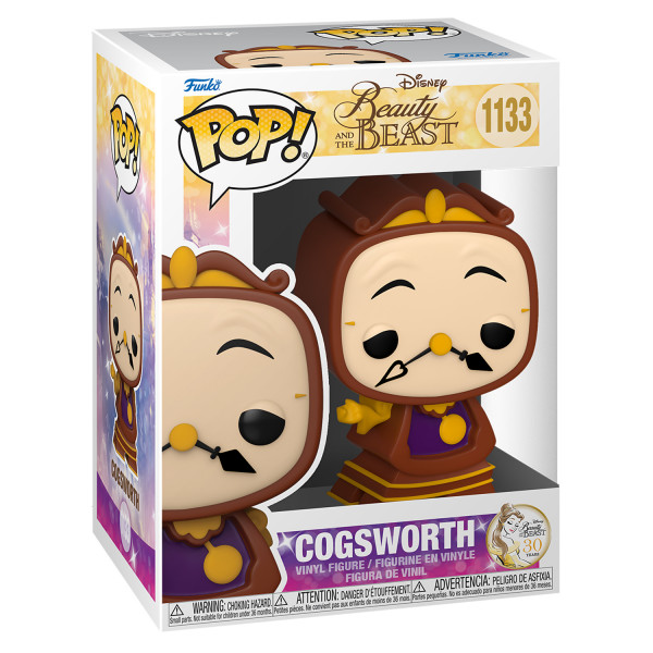 Фигурка Funko POP! Disney Beauty and The Beast - Cogsworth (1133)