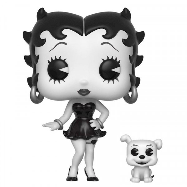 Фигурка Funko POP! Vinyl: Betty Boop: Бетти Буп с собачкой (черно-белая версия)