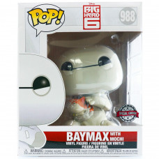 Фигурка Funko POP! Vinyl: Disney: Big Hero 6: Baymax with Mochi 15см