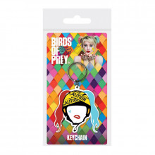 Брелок Pyramid: Birds Of Prey (Harley Quinn Caution)