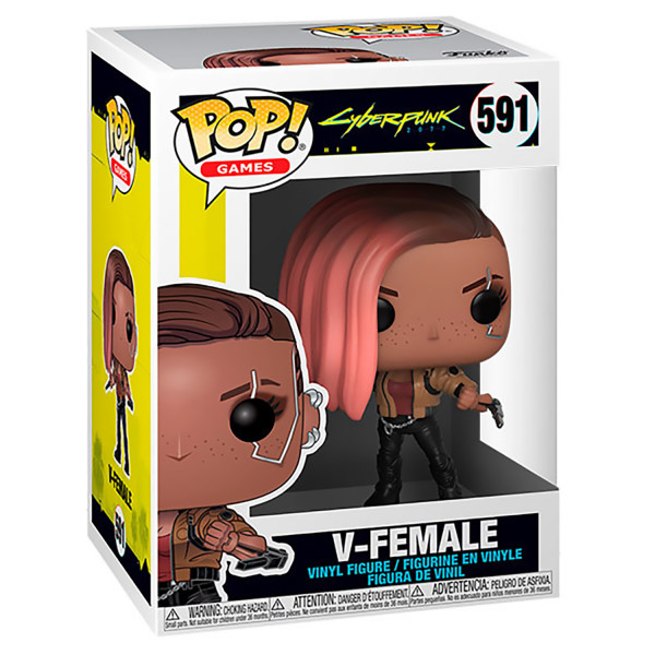 Фигурка Funko POP! Vinyl: Games: Cyberpunk 2077: V-Female