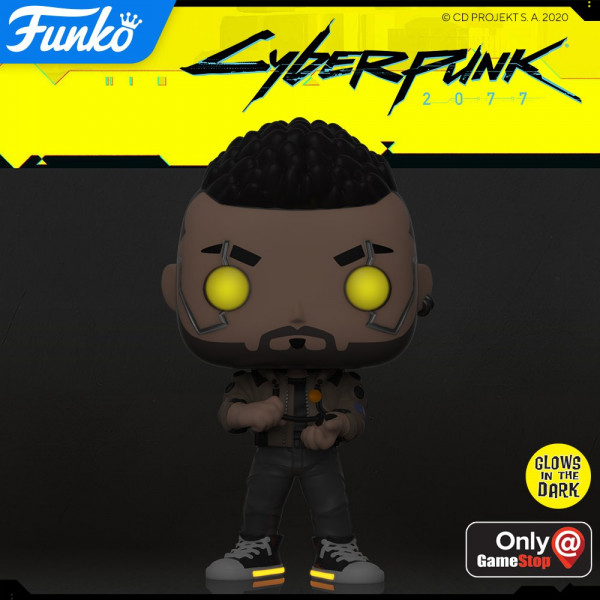 Фигурка Funko POP! Vinyl: Games: Cyberpunk 2077: V-Male (GW) (Exc)