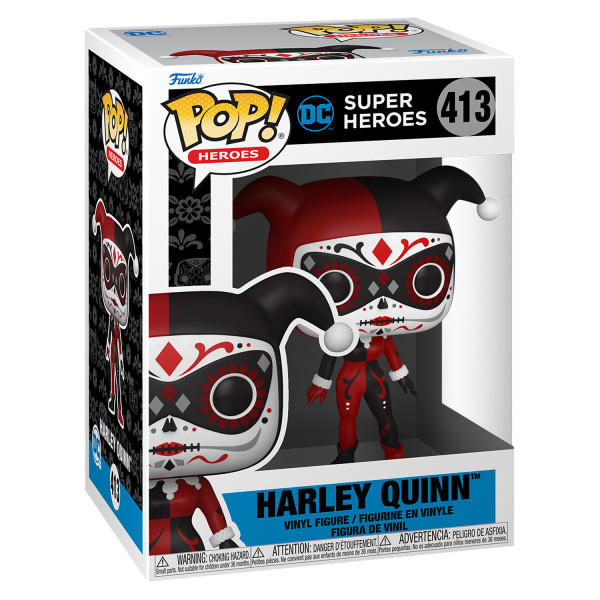 Фигурка Funko POP! Heroes DC Dia De Los: Harley Quinn