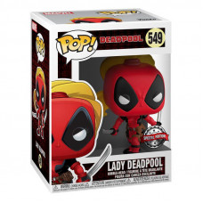 Фигурка Funko POP! Bobble: Marvel: Marvel 80th: Lady Deadpool (Эксклюзив)