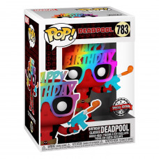 Фигурка Funko POP! Bobble: Marvel: 30th Birthday Glasses Deadpool (Exc)