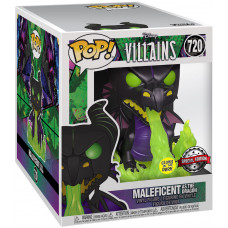 Фигурка Funko POP! Vinyl: Disney: Villains: Dragon with Flames 6" (MT) (GW) (Эксклюзив)