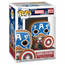 Фигурка Funko POP! Marvel Holiday Gingerbread: Captain America