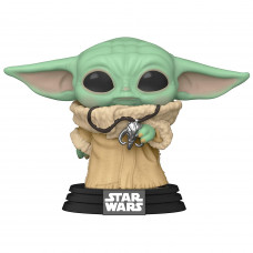 Фигурка Funko POP!: Star Wars: Mandalorian: The Child with Pendant Neckla (Exc)