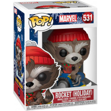 Фигурка Funko POP! Bobble: Marvel: Holiday: Rocket