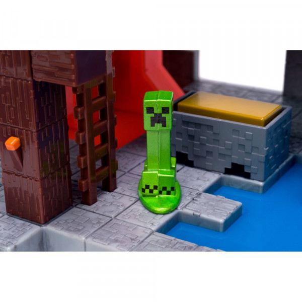 Набор Jada Toys: Minecraft Nano Scene With 2 Figures