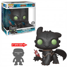 Фигурка Funko POP! Vinyl: Как приручить дракона 3 (HTTYD3): 10" Toothless