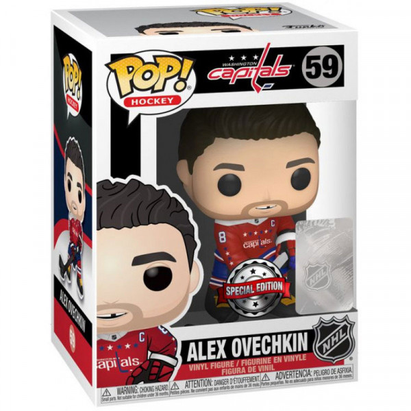 Фигурка Funko POP! Vinyl: NHL: Capitals: Alex Ovechkin (Alt Jersey) (Эксклюзив)