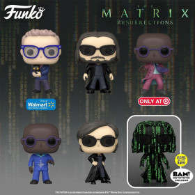 Анонс фигурок Funko POP! по мотивам долгожданного фильма Матрица: Воскрешение
