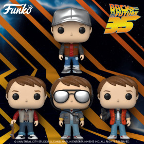 Новые фигурки Funko POP! к юбилею трилогии «Назад в будущее».