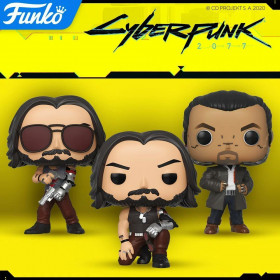 Фигурки Funko POP! по игре Cyberpunk 2077 уже в продаже!